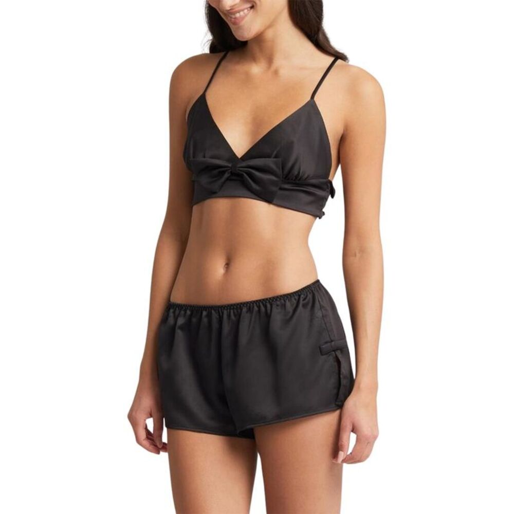 Rya Collection Womens  Shimmer Bralette Set